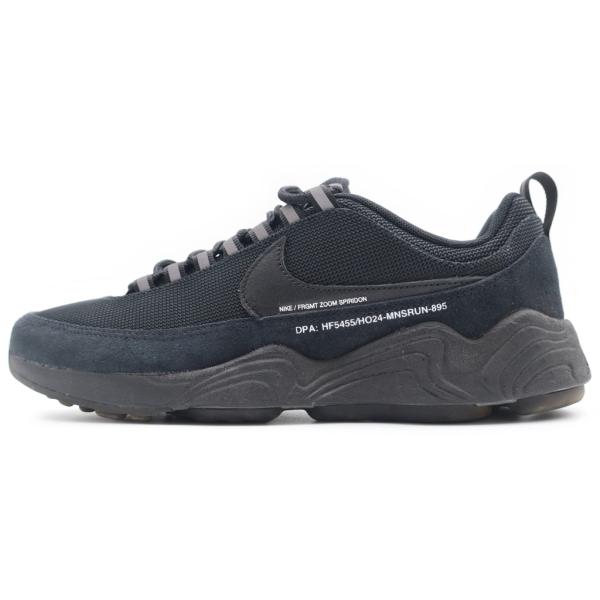 NIKE ナイキ ×Fragment AIR ZOOM SPIRIDON SP HF5455-001 フラグメント エアズームスピリドン ローカットスニーカー ブラック US7/25cm