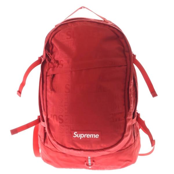 Supreme（シュプリーム） 19SS Backpack ロゴ 総柄 バックパック