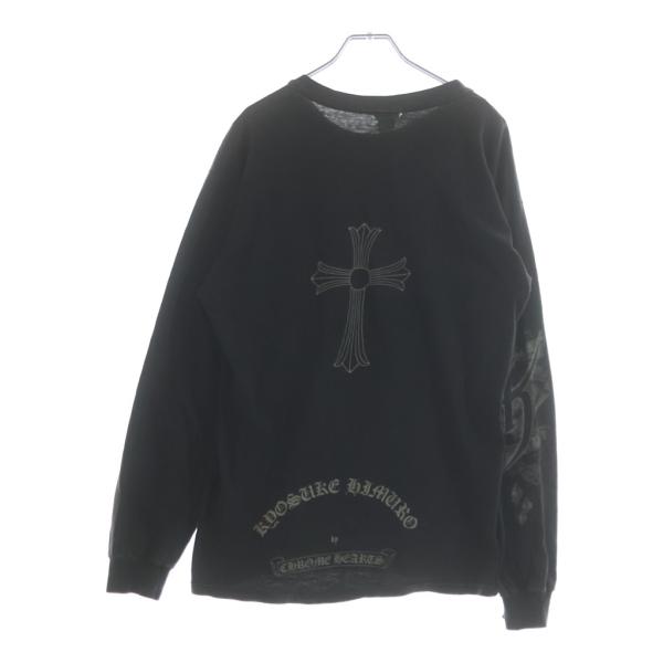 クロムハーツ　氷室京介 ロングスリーブTシャツ M 着用2回のみ CHROME HEARTS（クロムハーツ） ×KYOSUKE HIMURO OLD L/S Tee 氷室京介