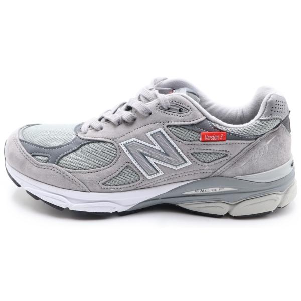 New Balance (ニューバランス) スエードローカットスニーカー グレー M990VS3 US9.5/27.5cm