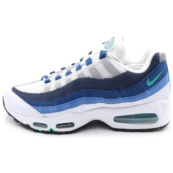 NIKE ナイキ AIR MAX 95 BIGBUBBLE IH7855-100 エアマックス 95 OG ビッグ バブル ローカットスニーカー ホワイト/ブルー US9.5/27.5cm