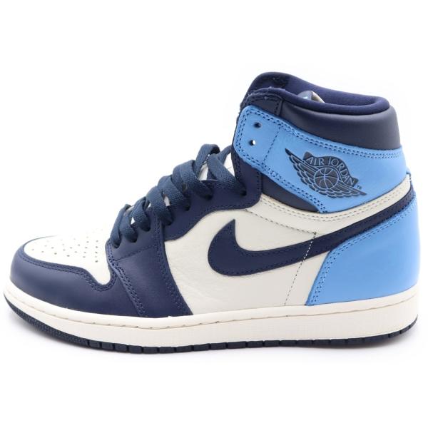 NIKE ナイキ AIR JORDAN 1 HIGH OG Obsidian 555088-140 エアジョーダン1 ハイ オブシディアン ハイカットスニーカー ブルー US9/27cm