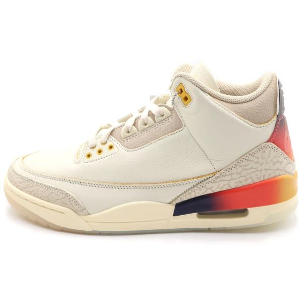 NIKE ナイキ ×J.Balvin AIR JORDAN 3 RETRO SP FN0344-901 J バルヴィン エアジョーダン3 ハイカットスニーカー ベージュ US9.5/27.5cm