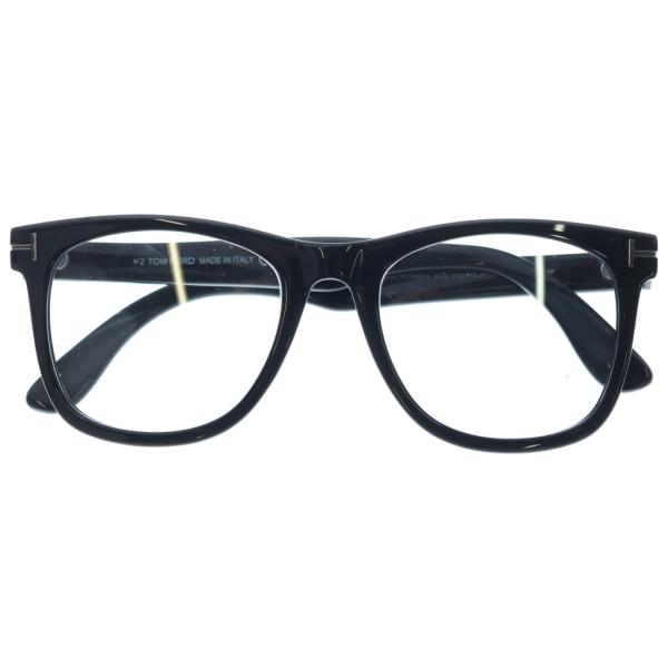 TOM FORD トムフォード KEVYN ケヴィン ウェリントンフレーム Tシルバーデザイン アイウェア サングラス メガネ 眼鏡 ブラック TF 1099-N