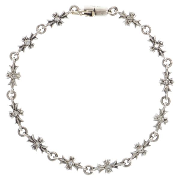 クロムハーツ CHプラス ブレスレット 18LINK パヴェ入り タイニーブレス CHROME HEARTS クロムハーツ タイニーE CHプラス 12LINK パヴェ