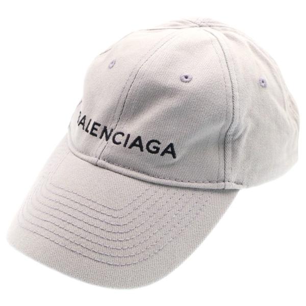 BALENCIAGA ベースボールキャップ グレー BALENCIAGA バレンシアガ BB Sprayed cap スプレイド プリント