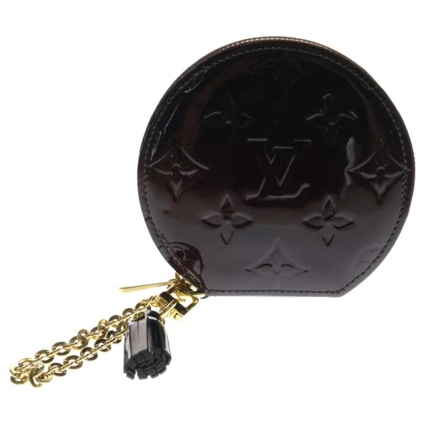 LOUIS VUITTON ルイヴィトン ポルトモネシャポー ヴェルニ アマラント  