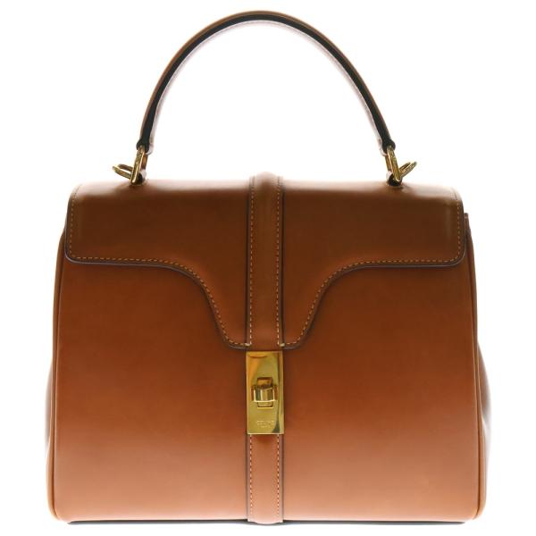 CELINE セリーヌ セーズ16 スモール 2WAY レザーハンドバッグ