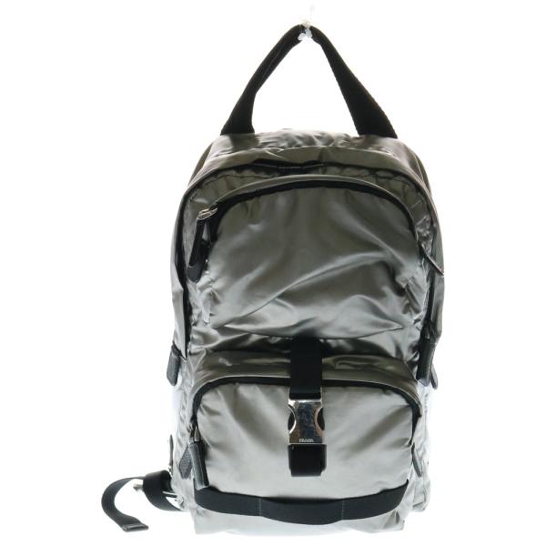 PRADA（プラダ） ショルダー バッグ ボディバッグ シルバー PVC 2VZ013
