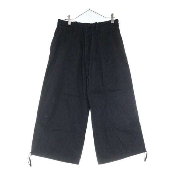 masu バルーンパンツ ブラック　46サイズ s'yte サイト 18AW コットンツイル バルーンパンツ ワイドワンツ UV