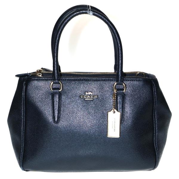 COACH（コーチ） ネームタグ付 2WAY ロゴレザーショルダーバッグ