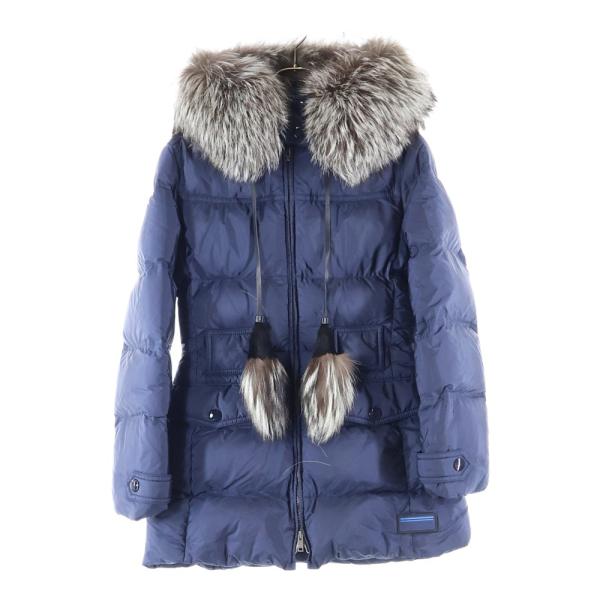 PRADA（プラダ） ラバーワッペンロゴ タッセル フーデッド ジップ