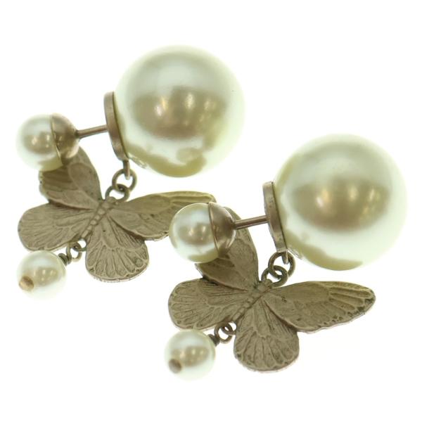 Christian Dior ピアス　トライバル　パール　バタフライ　蝶々 Christian Dior ピアス トライバル パール バタフライ 蝶々 Christian