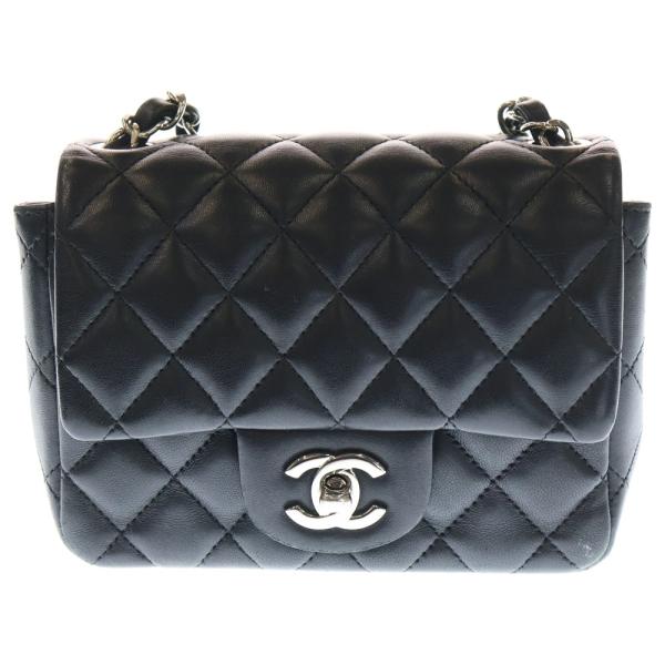 CHANEL（シャネル） ミニマトラッセ17 ココマーク ラムスキン チェーン