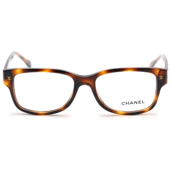 CHANEL シャネル　メガネ　度入り　茶色　ボルドー　ココマーク　フレーム CHANEL シャネル メガネ 度入り 茶色 ボルドー ココマーク フレーム