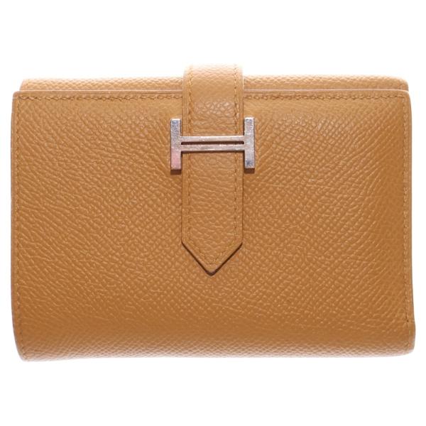 HERMES（エルメス） ベアンコンビネ 三つ折り財布 コンパクト