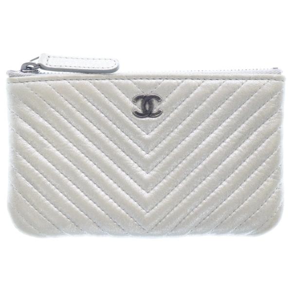 CHANEL（シャネル） シェブロン ポーチ ケース 財布 小物入れ