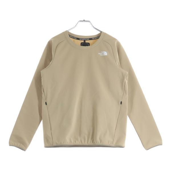 THE NORTH FACE ザノースフェイス エイペックスサーマルクルー トレーナー ベージュ NPW72072 THE NORTH FACE（ザ ノースフェイス） エイペックスサーマルクルー
