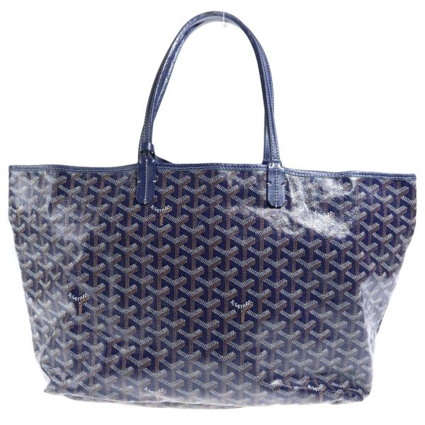 美品 サンルイPM トート ブルー GOYARD（ゴヤール） サンルイPM トートバッグ ハンドバッグ ブルー