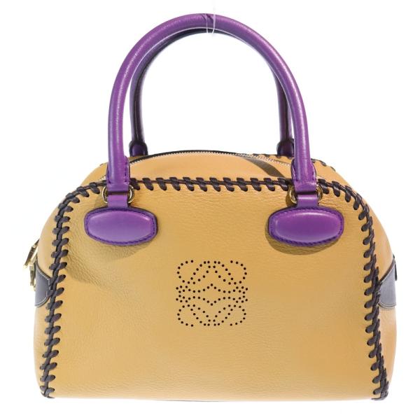 LOEWE（ロエベ） アマソナ26 バイカラー ブラウン×パープル