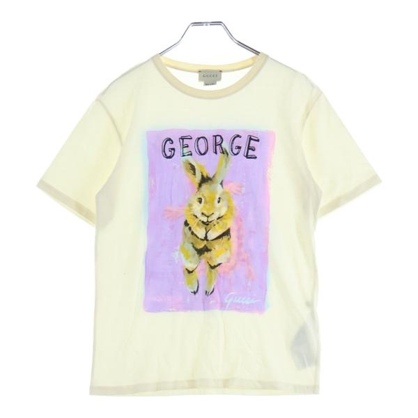 GUCCI（グッチ） 半袖Tシャツ ホワイト 12 580991 XJBKC : BRING Yahoo