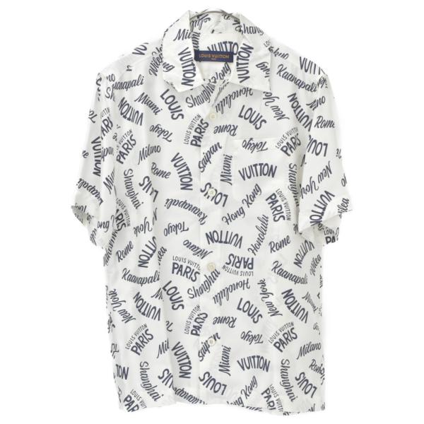 LOUIS VUITTON (ルイヴィトン) 18SS シティプリント 総柄 半袖 LOUIS VUITTON (ルイヴィトン) 18SS シティプリント 総柄 半袖