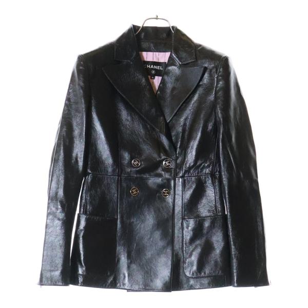 CHANEL（シャネル） ココマークボタン ラムスキン レザー ダブル  