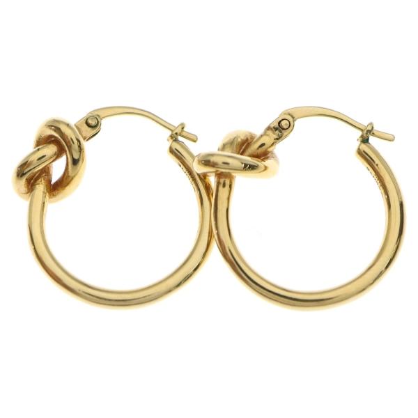 CELINE（セリーヌ） ノット フープピアス ゴールド GP : BRING Yahoo