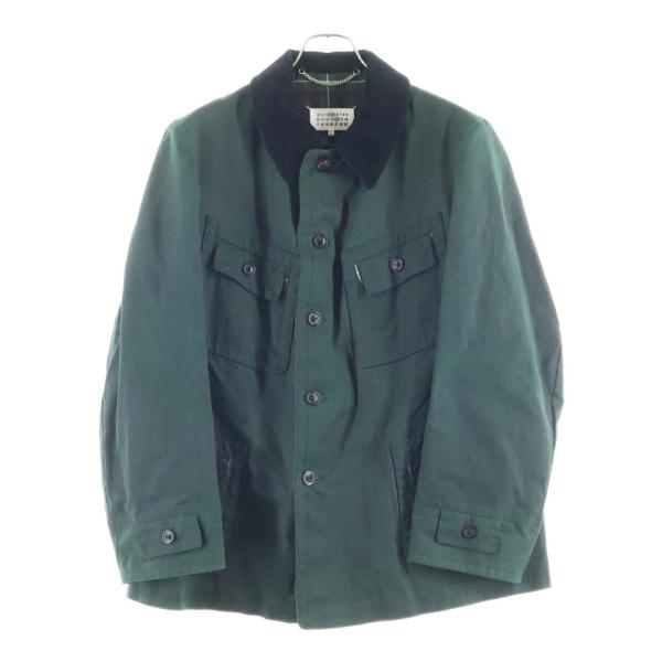 メゾンマルジェラ 22AW ワックスドコットン 裏地チェック柄 マルチ