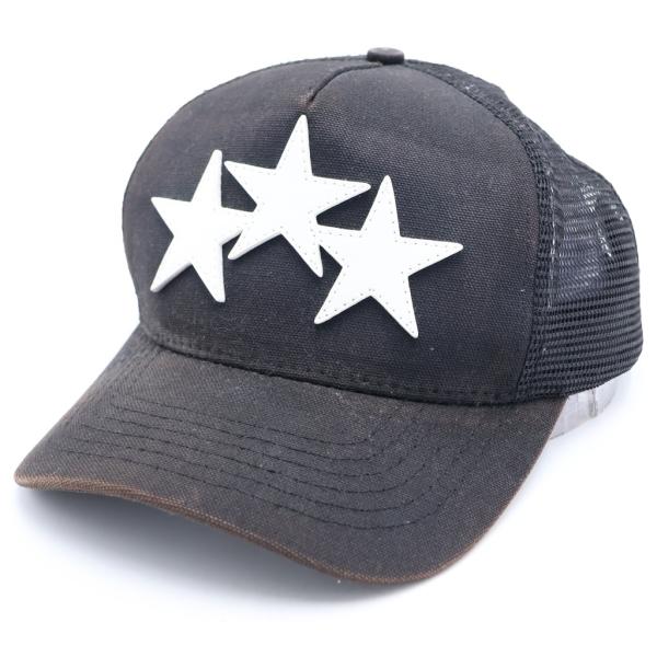 AMIRI（アミリ） 3 Star スターパッチ メッシュ トラッカー ハット