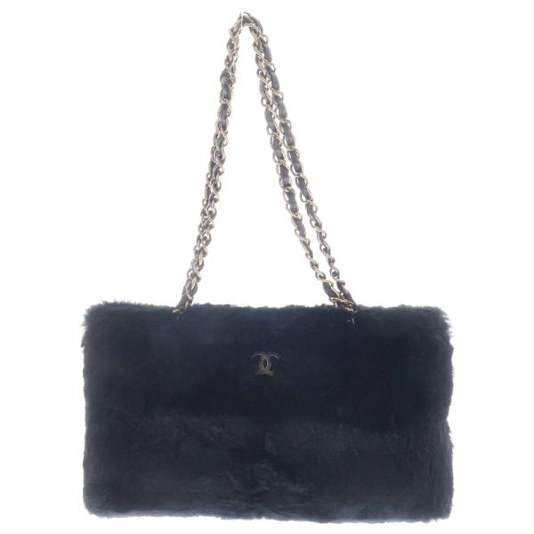 CHANEL シャネル ココマーク チェーンショルダーバッグ ラビット CHANEL シャネル ココマーク チェーンショルダーバッグ ラビット