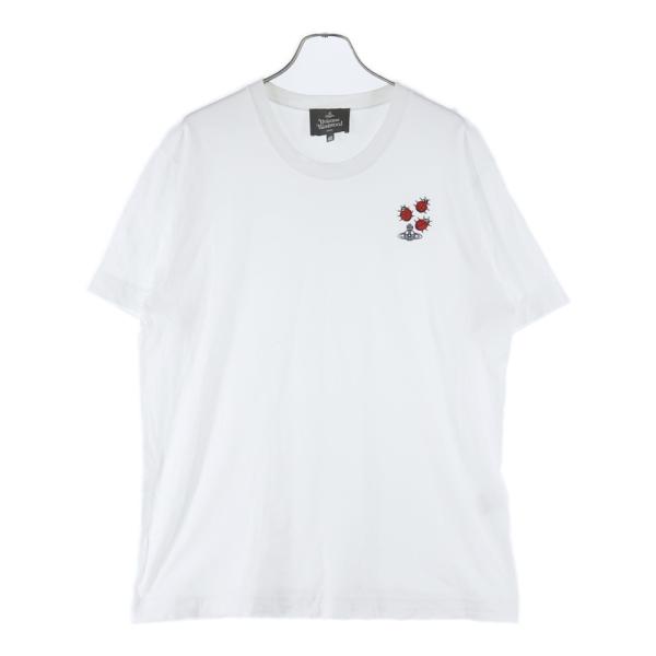 【希少】ヴィヴィアン ウエストウッド オーブ刺繍ラリエットTシャツ 希少】ヴィヴィアン ウエストウッド オーブ刺繍ラリエットTシャツ