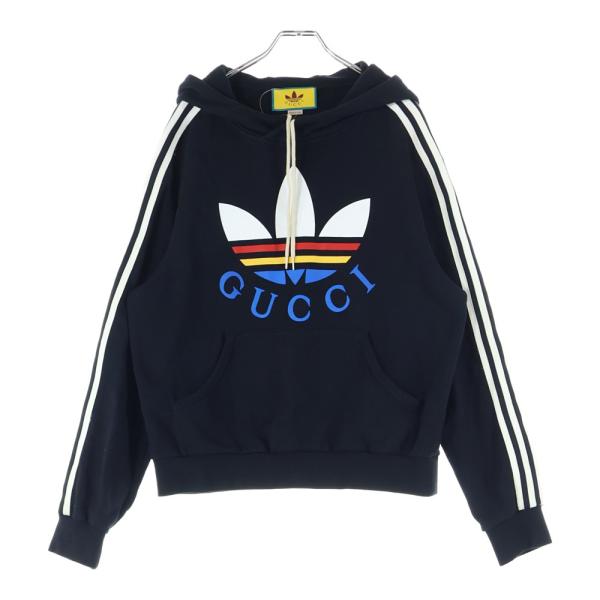 GUCCI（グッチ） ×adidas アディダス トレフォイル ロゴプリント プル