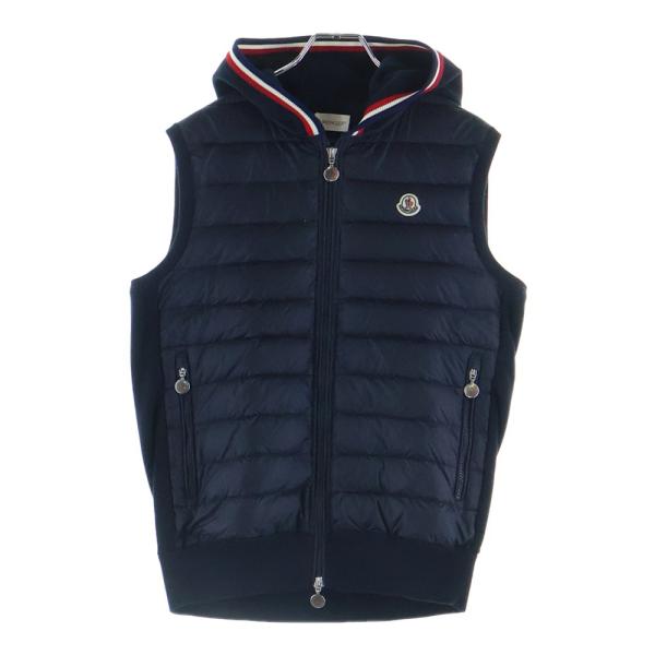 MONCLER（モンクレール） ワッペンロゴ ダウン切り替え ジップアップ