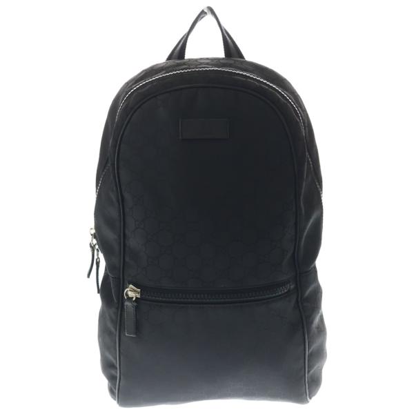 GUCCI（グッチ） GGナイロン バックパック リュックサック ブラック