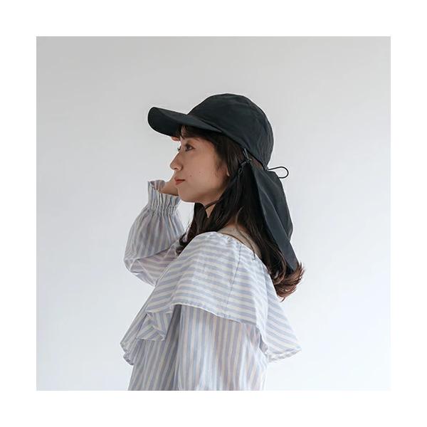 爆買 帽子 キャップ グロリア UVカット 冷感 ネックカバー付 撥水 レディース 女性用 かわいい おしゃれ 旅行 首元 日焼け 首元 ガーデニング