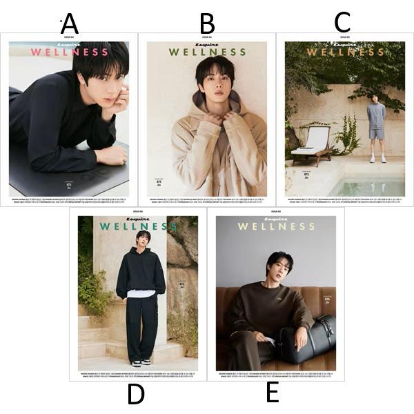 Esquire WELLNESS 3号 BTS JIN表紙 , 画報 掲載 KOREA  MAGAZINE ソクジン