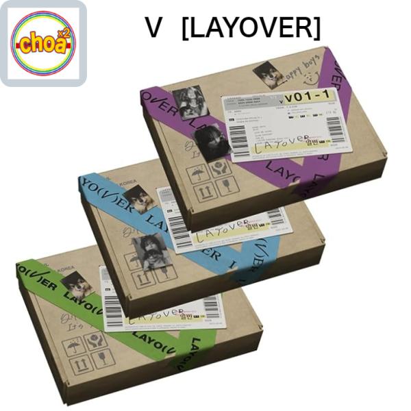 V (BTS)   Layover / 1st SOLO ALBUM  3種中1種選択  バンタン 防弾少年団 ヴィ CD　キムテヒョン