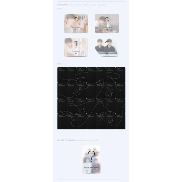 BTS 防弾少年団正規アルバム「LOVE YOURSELF 轉'Tear'」 CD Y,O,U,R (4ver.) 4種選択/【Buyee】  