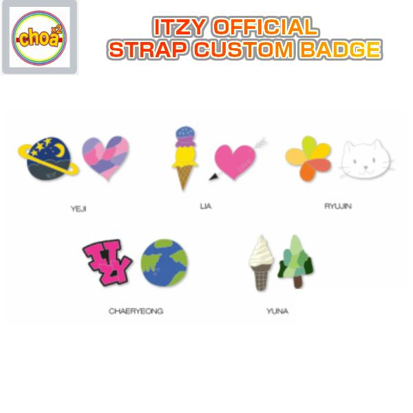 ITZY STRAP CUSTOM BADGE [LIGHT RING POP-UP MD 2ND] イッチ