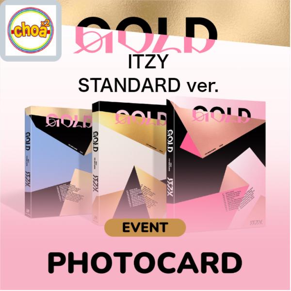 ITZY - GOLD (STANDARD) (一般盤) withmuu特典 フォトカード5種中1種