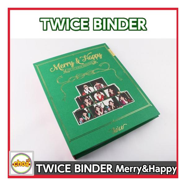 Twice Photo Card Binder Merry Happy Twice Pop Up Store Goods 公式グッズ Twiceグッズ Buyee Servicio De Proxy Japones Buyee Compra En Japon