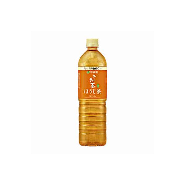 送料無料 おーいお茶 ほうじ茶 1L ペット 12本入