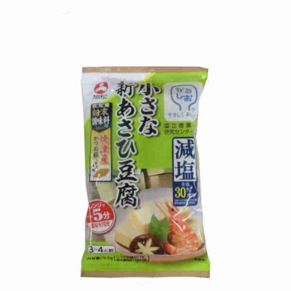 送料無料 小さな新あさひ豆腐 減塩調味料付 旭松食品 10個