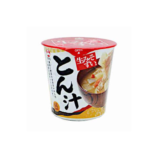 旭松食品 送料無料 生みそずい とん汁 カップ 6食入 : ショップダイ