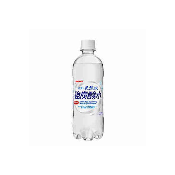 他サイト： 送料無料 伊賀の天然水 強炭酸 サンガリア 500ml 24本×2ケースの商品画像