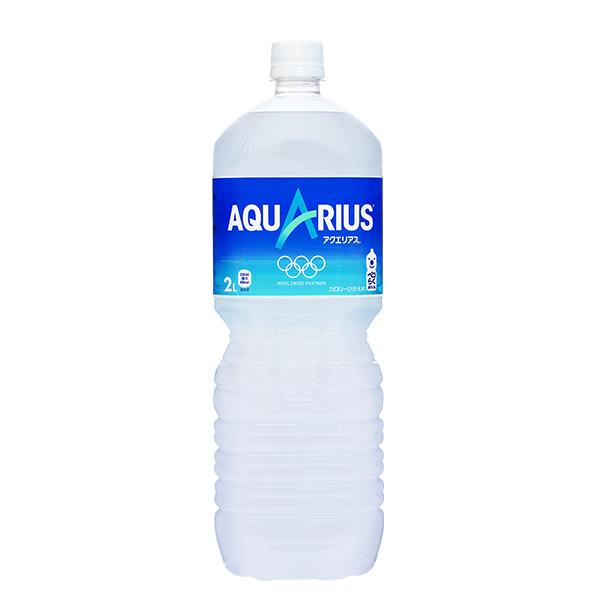 送料無料 アクエリアス 2L(2000ml) ペット 6本