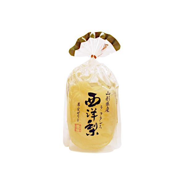 送料無料 フルーツゼリー 西洋梨 ラフランス 山形県産 サンヨー堂 6袋