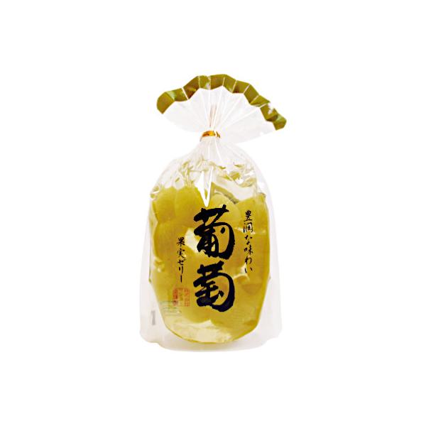送料無料 フルーツゼリー ぶどう 葡萄 中国原料国内詰 サンヨー堂 6袋