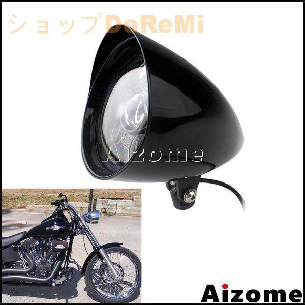 5.75 LED バレット ヘッドライト ハーレー ソフテイル ダイナ 5.75 LED バレット ヘッドライト ハーレー ソフテイル ダイナ